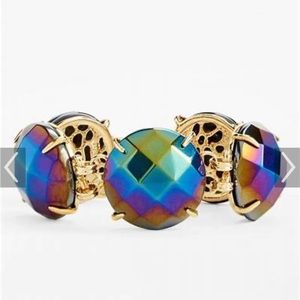 Vintage Kendra Scott Cassie Bracelet in Black Iridescent